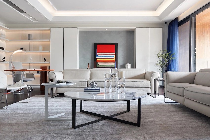 600㎡現(xiàn)代風格別墅室內(nèi)設(shè)計實景效果圖