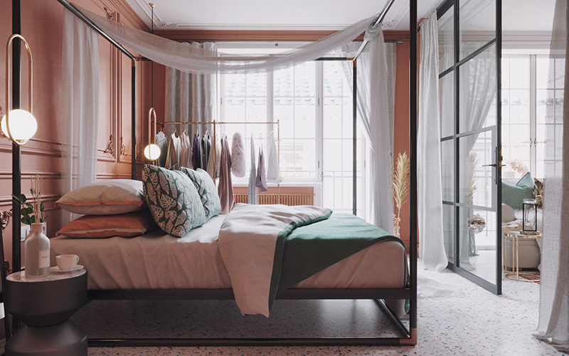 大連裝修公司窗簾的軟裝怎樣搭配？