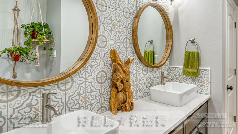 大連裝飾裝修設(shè)計之輕奢浴室